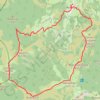 Trace GPS Ekaitza et le Mendi Eder au départ de Arantza, itinéraire, parcours