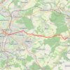 Trace GPS Biking#4, itinéraire, parcours