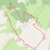 Trace GPS Pique d'Endron par les crêtes NO et NE, itinéraire, parcours