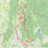 Trace GPS Pragondran - Montbasin, itinéraire, parcours