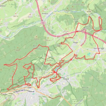 Trace GPS The longest day 50 km - 2024, itinéraire, parcours