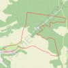 Trace GPS Sortie Thivet bois de Lardigny, itinéraire, parcours