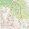 Trace GPS Lac d'Anglas et L'Arre-Sourins, itinéraire, parcours