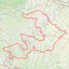 Trace GPS GE00 Tour du Gers - 496kms-15892016, itinéraire, parcours