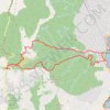 Trace GPS Col du Bougnon - La Gaillarde - Les Issambres, itinéraire, parcours