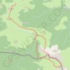 Trace GPS Pic d'orhy par le chemin des palombières et par les crêtes, itinéraire, parcours