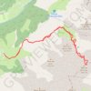 Trace GPS Combe de Tardevant - Tête de Paccaly (Aravis), itinéraire, parcours