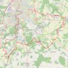 Trace GPS GRP Bataille de Nouaillé - Poitiers, itinéraire, parcours