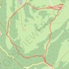 Trace GPS Col du Mollendruz-La Bréguette, itinéraire, parcours