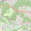 Trace GPS Entre Jouy et Versailles, itinéraire, parcours