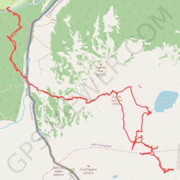 Trace GPS 2023-05-27 15:11:29, itinéraire, parcours