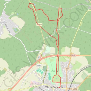 Trace GPS La Salamandre, itinéraire, parcours