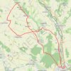 Trace GPS Bézu-Saint-Eloi ROUTE,Gisors 42 KM martagny, itinéraire, parcours