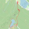 Trace GPS Balade du lac de Xonrupt au lac de Lispach, itinéraire, parcours