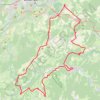 Trace GPS Saône - Lizine - Cléron, itinéraire, parcours