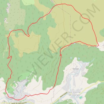 Trace GPS Soubes - Cirque du bout du Monde, itinéraire, parcours