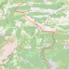 Trace GPS GR510 Randonnée de Valderoure à Saint-Cézaire-sur-Siagne (Alpes-Maritimes), itinéraire, parcours