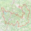 Trace GPS Tour des Monts d'Ambazac (Haute-Vienne), itinéraire, parcours