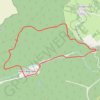 Trace GPS Randonnée du Haut Chemin - Le chêne des Moines - Villers-Bettnach, itinéraire, parcours