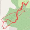Trace GPS Ski Tournette, itinéraire, parcours