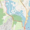 Trace GPS L'étang de Villepey - Saint-Aygulf, itinéraire, parcours