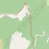 Trace GPS Bec Pointu - par le Col de la Croix, itinéraire, parcours