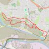 Trace GPS La Chaîne des terrils de Dampremy à La Docherie, itinéraire, parcours