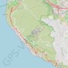 Trace GPS De la Ciotat à Cassis par les crêtes, itinéraire, parcours