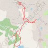 Trace GPS Mont Pelat par le lac d'Allos, itinéraire, parcours