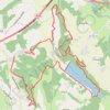 Trace GPS Boucle 16km Saint peyrus, itinéraire, parcours