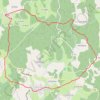 Trace GPS Vtt-1A, itinéraire, parcours