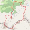 Trace GPS Pic de Maubermé - pic de l'Homme - mail de Bulard par les crêtes, itinéraire, parcours