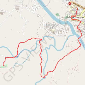 Trace GPS Maragondon - Bonifacio Shrine and Eco-Tourism Park, itinéraire, parcours