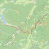 Trace GPS Col de la Schlucht-Longemer, itinéraire, parcours