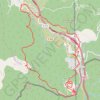 Trace GPS Tracé actuel: 16 DEC 2015 08:28, itinéraire, parcours