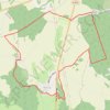 Trace GPS PARCOURS DE SANTE, BOURG, itinéraire, parcours