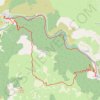 Trace GPS SAINT ENIMIE - CASTELBOUC, itinéraire, parcours