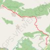 Trace GPS Planinarski dom Brezna - vrh Kamarišta (Usovica) 1375 mnv, itinéraire, parcours