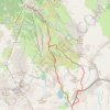 Trace GPS Le Pic Sanctus depuis Gourette, itinéraire, parcours