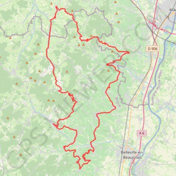 Trace GPS Le Marronnier11 à L'Assiette dans le Pré, itinéraire, parcours