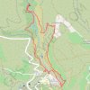 Trace GPS Gorges du Brian, itinéraire, parcours