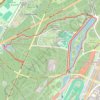 Trace GPS 10km du Bois de Boulogne, itinéraire, parcours