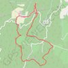 Trace GPS La Chartreuse de Valbonne (SUD), itinéraire, parcours