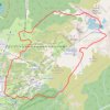 Trace GPS Tour des lacs de Chamrousse, itinéraire, parcours