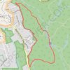 Trace GPS Moore Break - Hacket Track - Ridge Track, itinéraire, parcours