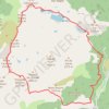 Trace GPS Pics Rouges de Belcaire et de Bassiès depuis Remoul, itinéraire, parcours