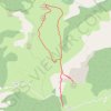 Trace GPS Lauvet d'Ilonse, itinéraire, parcours