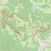 Trace GPS rando vtt le tholy dans les Vosges_1, itinéraire, parcours