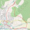 Trace GPS Marche à Gréoux, itinéraire, parcours