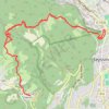 Trace GPS Bois des Vouillants-Pariset, itinéraire, parcours